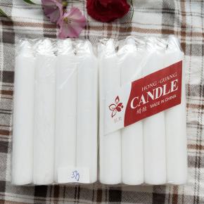 Africa White stick candle