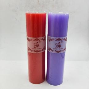 Pillar candle with different color and size    