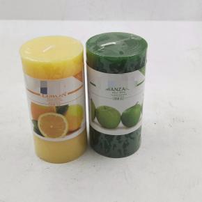 Pillar candle with different color and size   