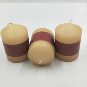 Pillar candle with different color and size    