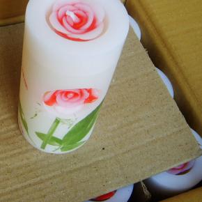 Pillar candle with different color and size  