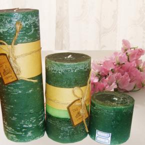 Pillar candle with different color and size    