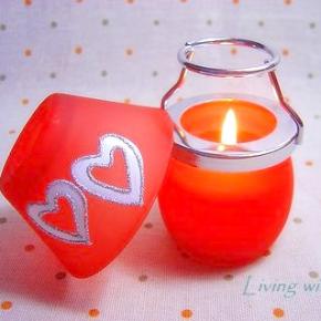 scented glass jar candle  