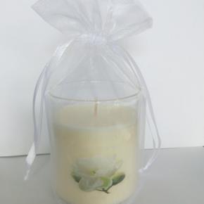 scented glass jar candle  