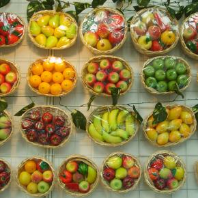 Fruit candle  