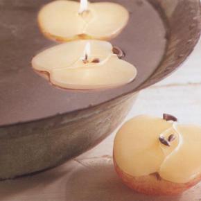 Fruit candle 