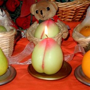 Fruit candle 