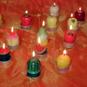 Fruit candle   